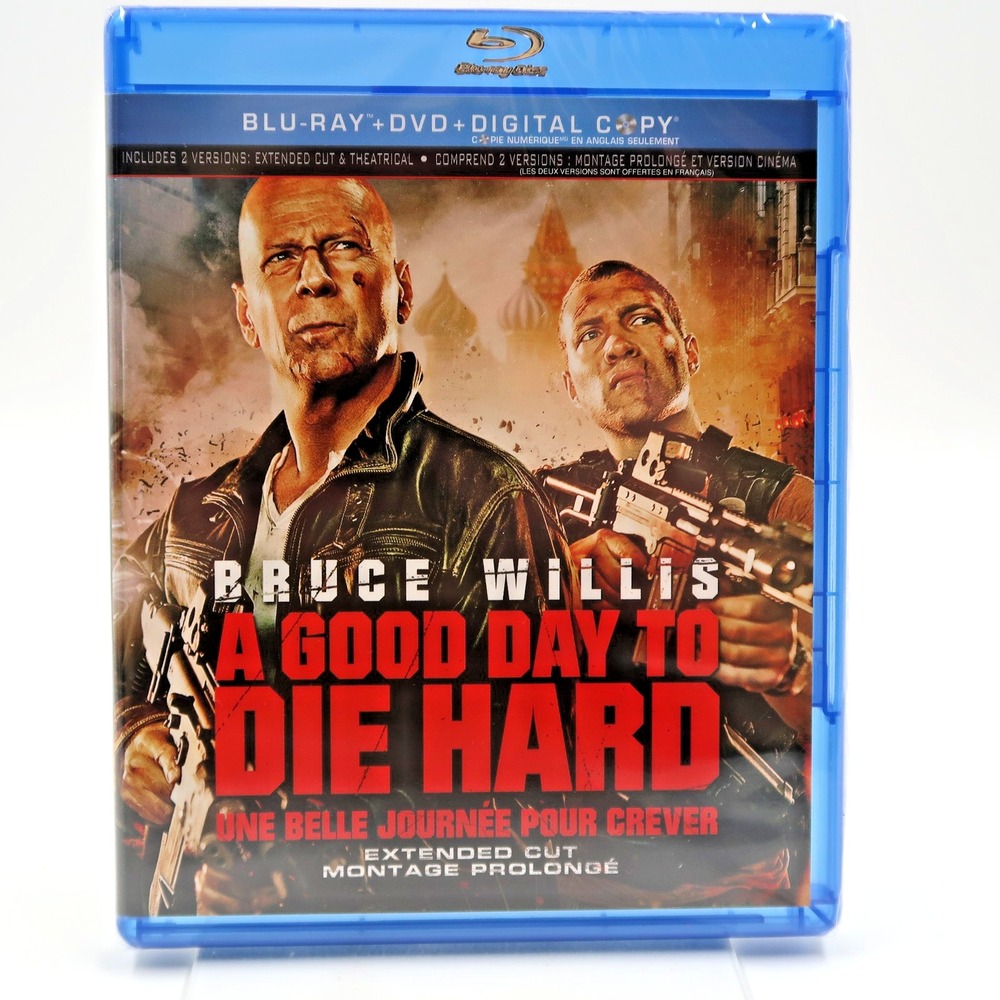 A Good Day to Die Hard Blu-ray DVD 2013 Bruce Willis Action Movie